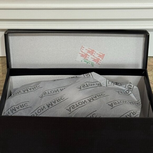 Aston Marc Charter-03 Navy Loafers Men’s Size 10M Driving Moccasins Slip On 🥿 - Picture 8 of 11